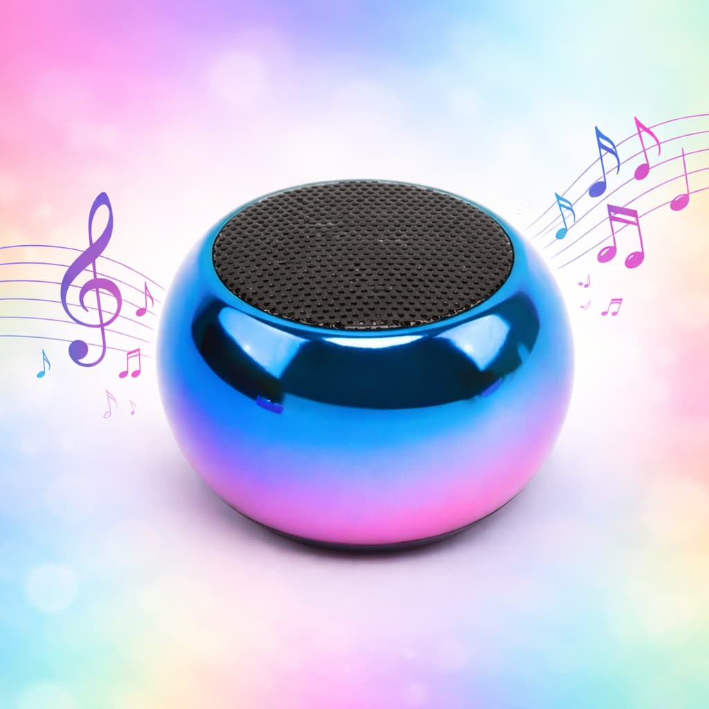 JannatWala Mini Bluetooth Speaker with Touch Control, Portable Wireless Speaker with TF Card Support, USB Charging & Deep Bass Sound